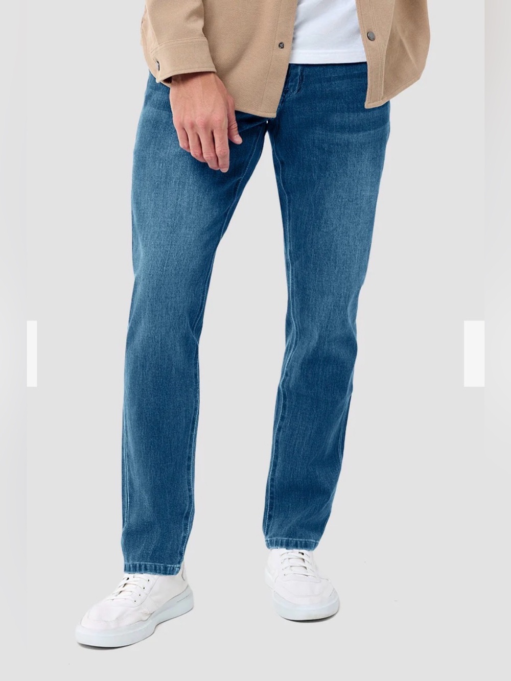 Men’s INTO THE AM Legacy Stretch Straight Denim Jeans Size 34